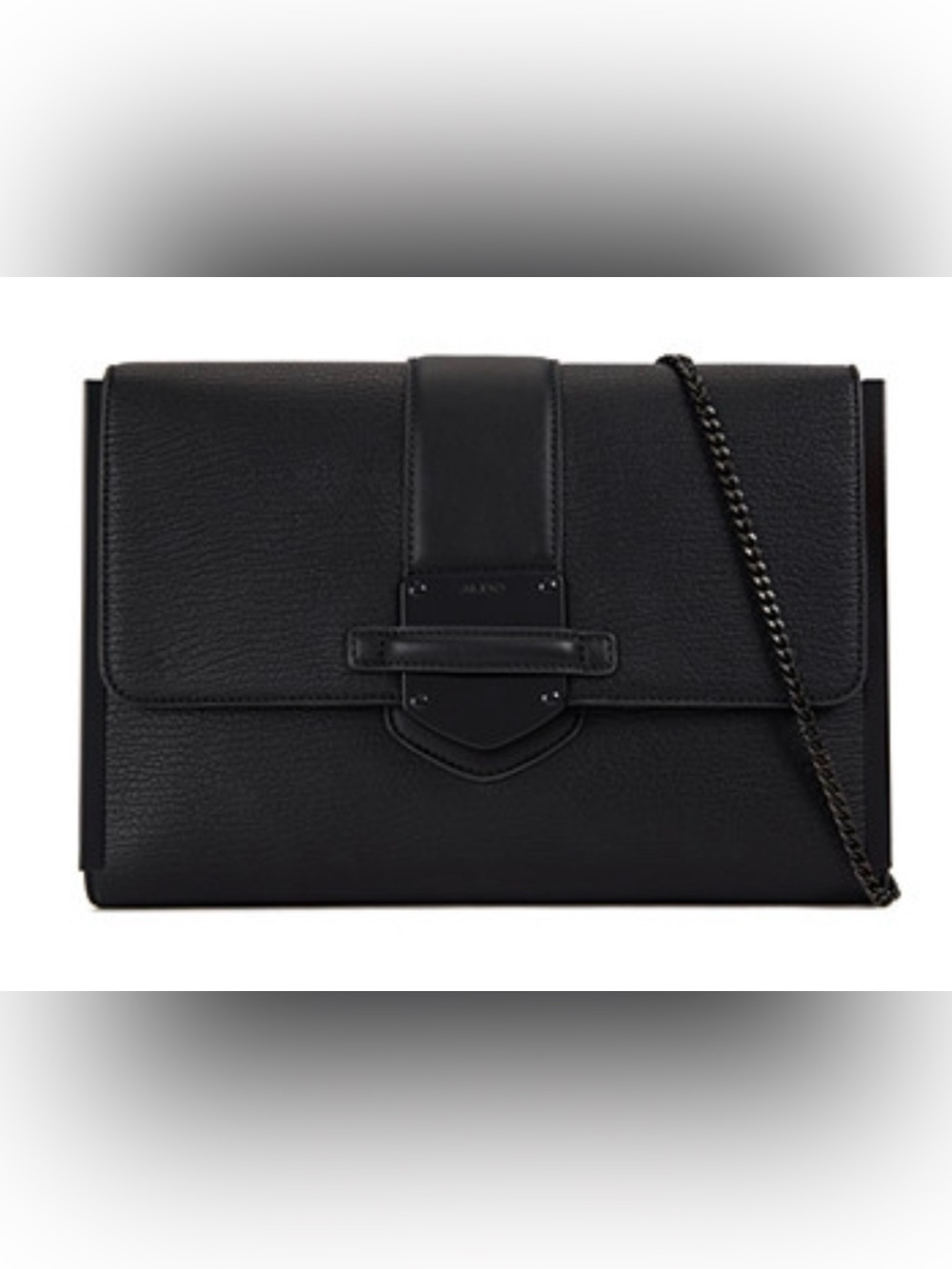 Aldo Rochester Black Textured Crossbody